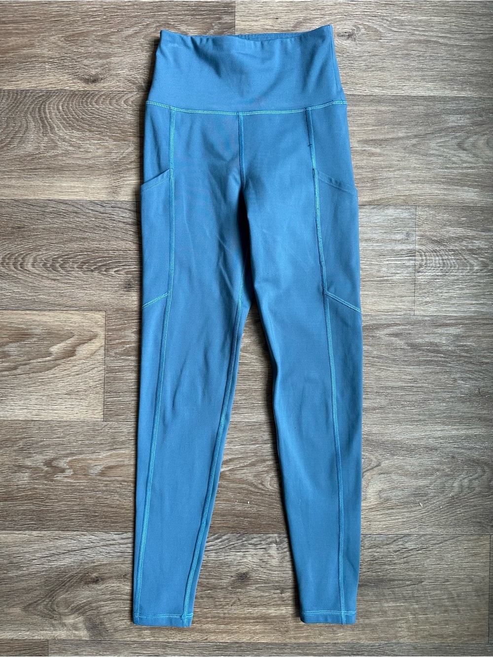 American Eagle The Everything Pocket Legging Size XS Blue High-Waisted Athletic